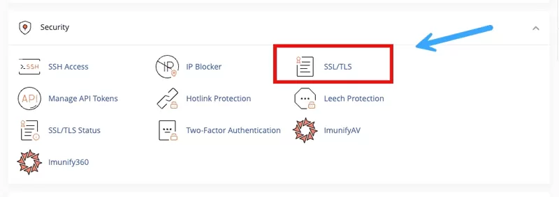c&agrave;i SSL tr&ecirc;n hosting cPanel
